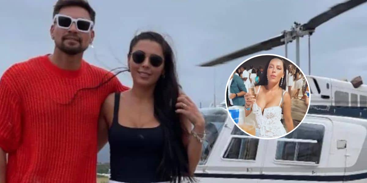 Increíble Así vivieron Daniela Aránguiz y Luis Mateucci su Año Nuevo