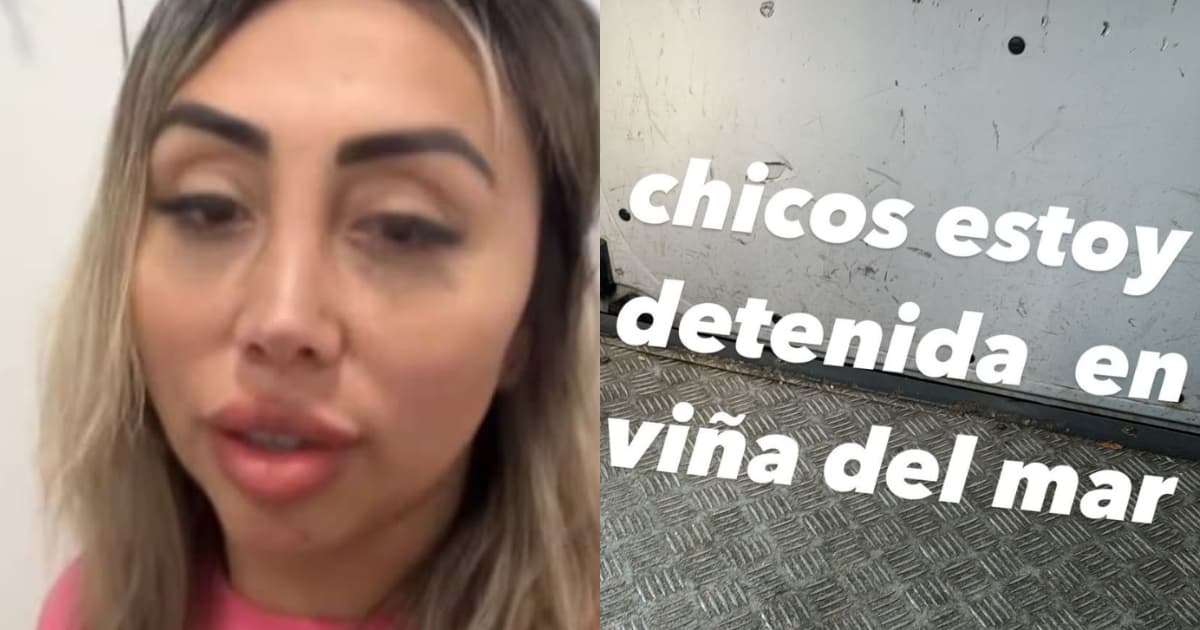 Increíble Naya Fácil revela su detención en Viña del Mar tras un