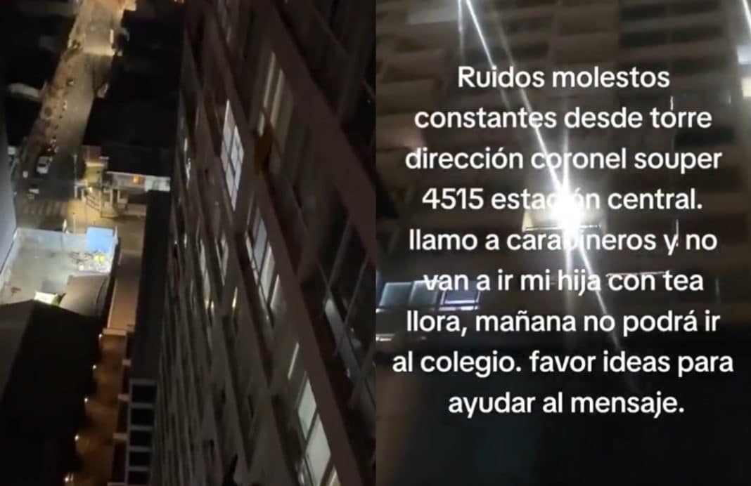 Vecinos de Estación Central denuncian ruidos molestos de extranjeros: «Baja la música, ahue... hay gente que quiere dormir»