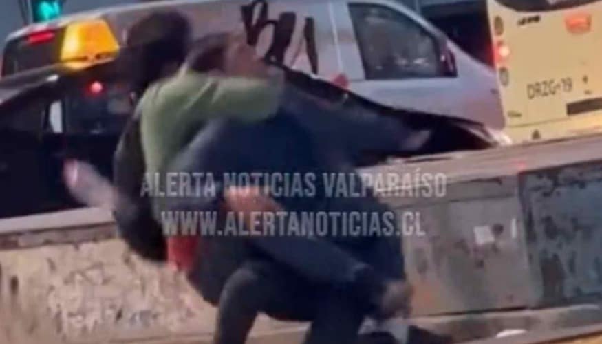 ¡Increíble! Hombre detiene a delincuente en Viña del Mar y se vuelve viral