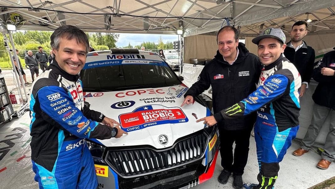 ¡Increíble actuación de Jorge Martínez y Emilio Fernández en el rally de Estonia!