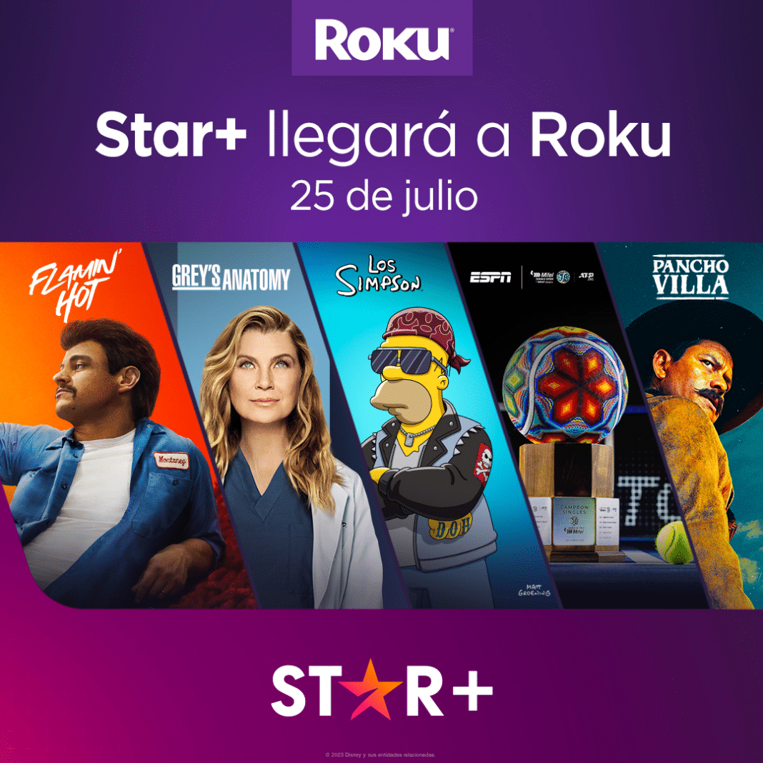 ¡No te lo pierdas! Star+ ya está disponible en Roku