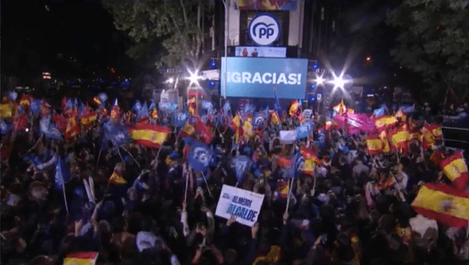 ¡Sorpresa en las elecciones de España! PP y Feijoó ganan, pero no obtienen mayoría absoluta