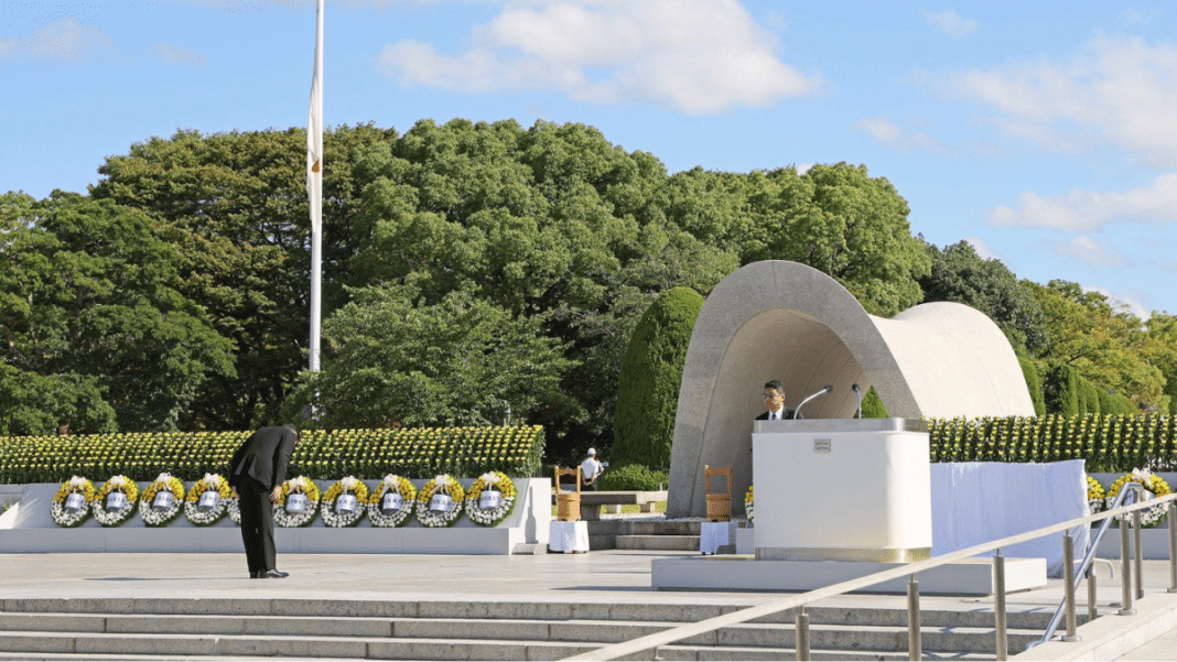 Hiroshima conmemora el 78 aniversario del bombardeo atómico: Japón insiste en «un mundo sin armas nucleares»
