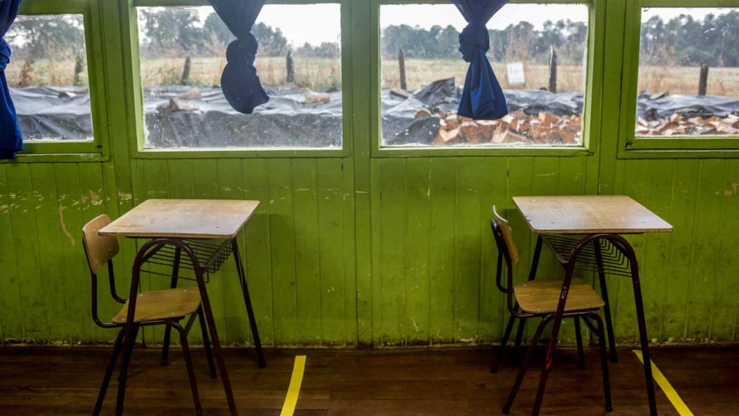 ¡Alerta! Clases suspendidas por el sistema frontal en la zona centro sur