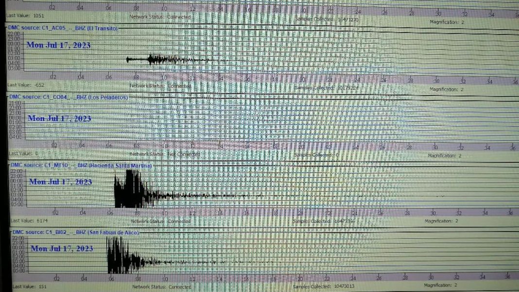 ¡Increíble! Tres sismos sacuden Calama en una sola noche