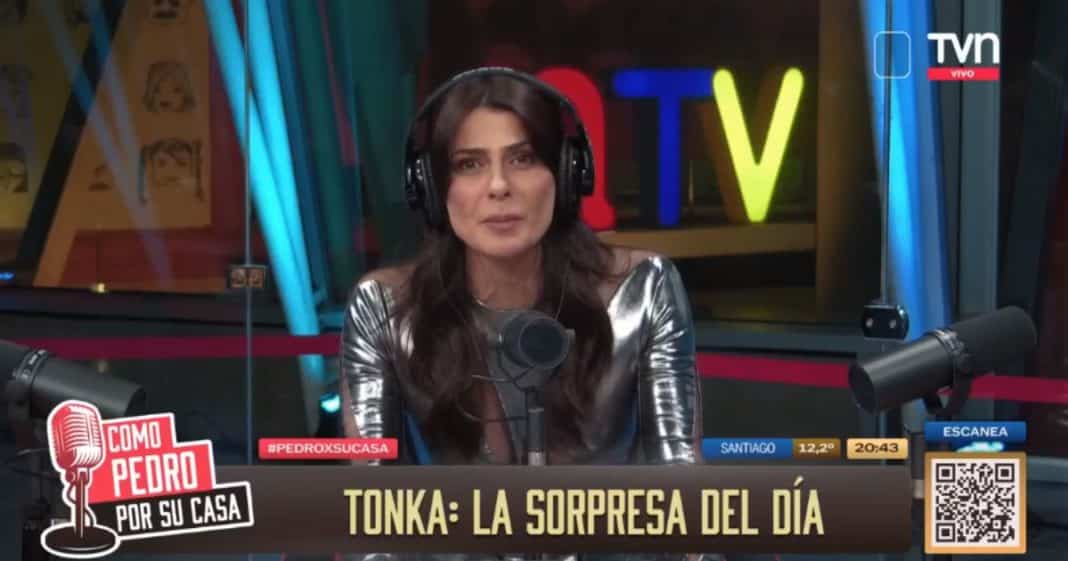 ¡Increíble sorpresa! Tonka Tomicic aparece en programa de Pedro Carcuro