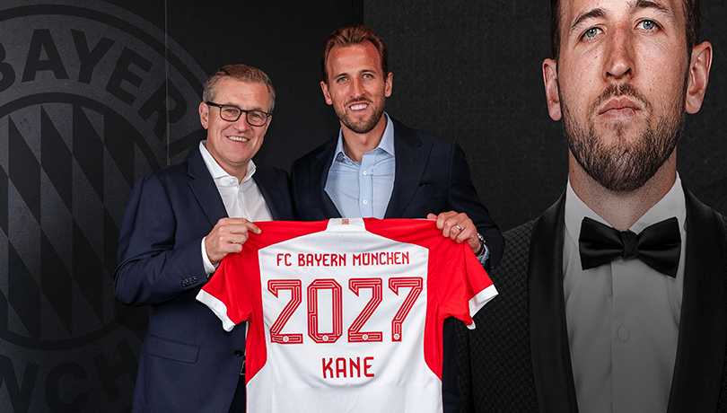 ¡Oficial! Bayern Múnich anuncia a Harry Kane como su nuevo fichaje