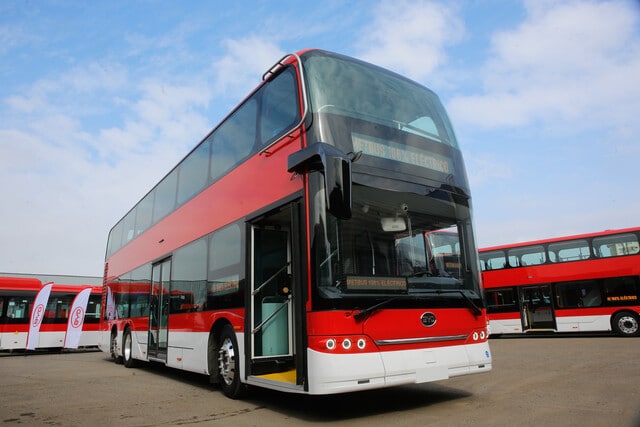 ¡Revolution en el transporte público! Conoce los nuevos buses de dos pisos en Santiago