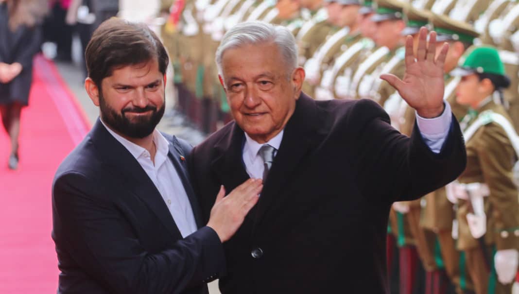 Boric recibe a López Obrador en La Moneda: un encuentro histórico para recordar el legado de Salvador Allende