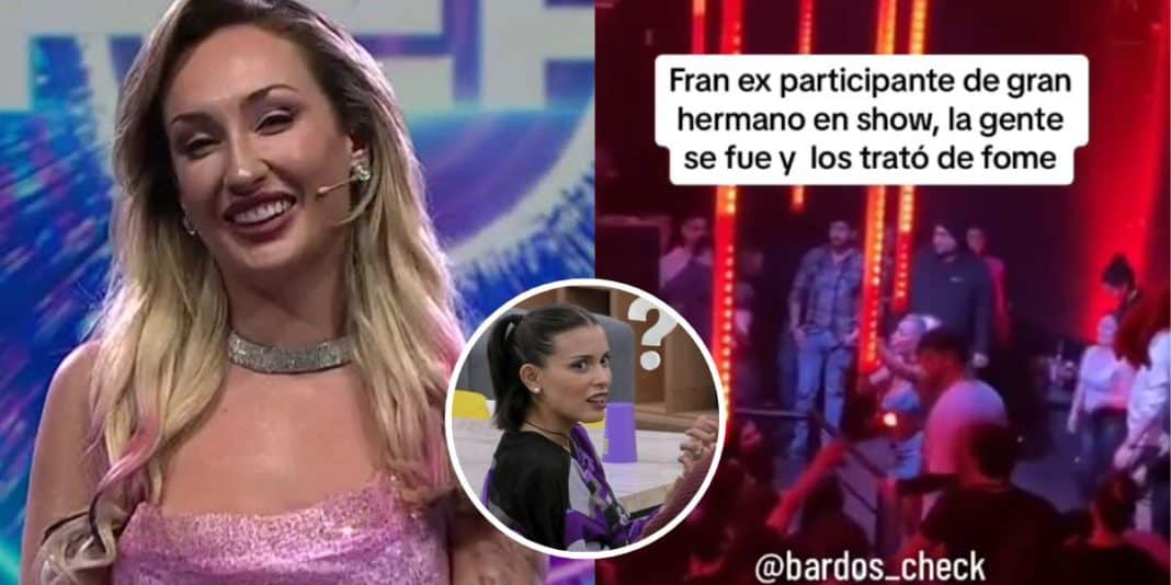 Fran Maira insulta a la gente tras ser abucheada en evento discotequero