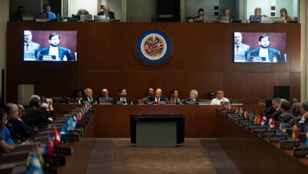 Gabriel Boric ante la OEA: Nos duele Nicaragua como ayer a ustedes les dolía Chile
