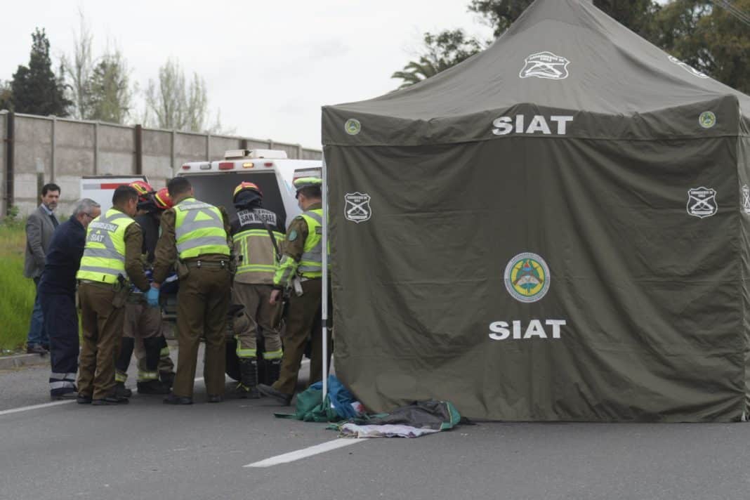 Impactante accidente en la Ruta 5 deja dos víctimas fatales