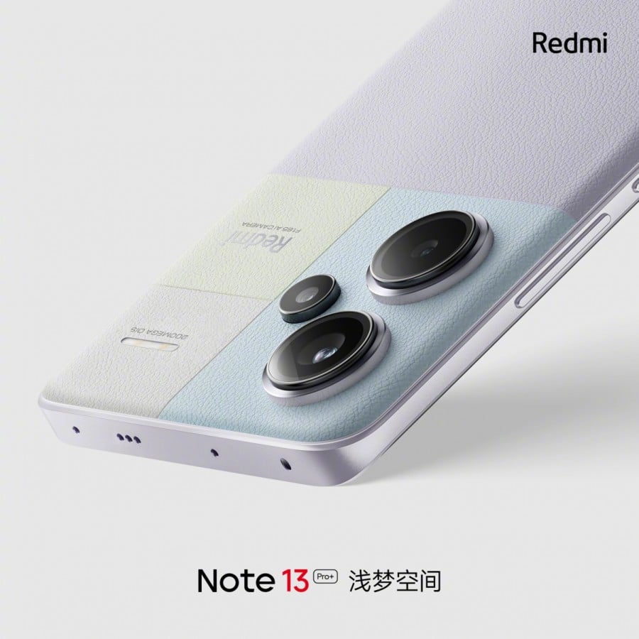 ¡Descubre el impresionante diseño del Redmi Note 13 Pro+ antes de su lanzamiento!