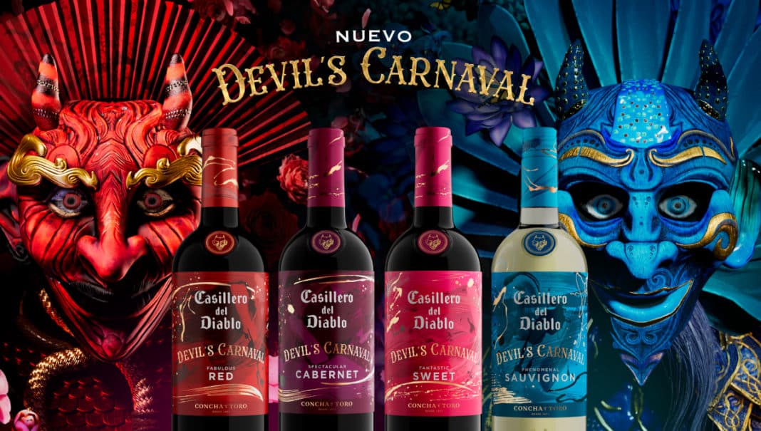 ¡Descubre la nueva línea de vinos Devil's Carnaval de Casillero del Diablo!