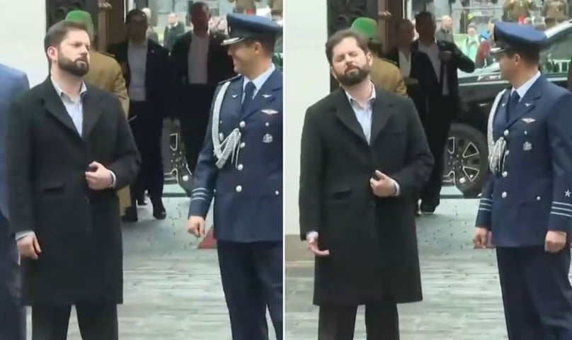 ¡Impactante reacción del Presidente Boric en La Moneda!