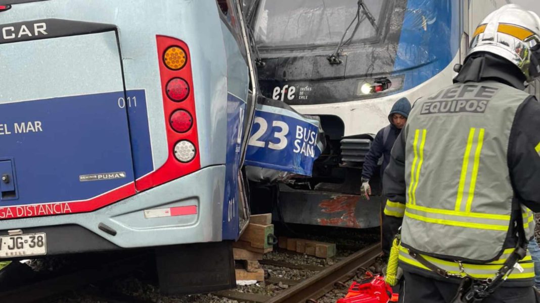 ¡Impactante relato! Pasajero del Biotrén narra el dramático choque con un bus en San Pedro de la Paz