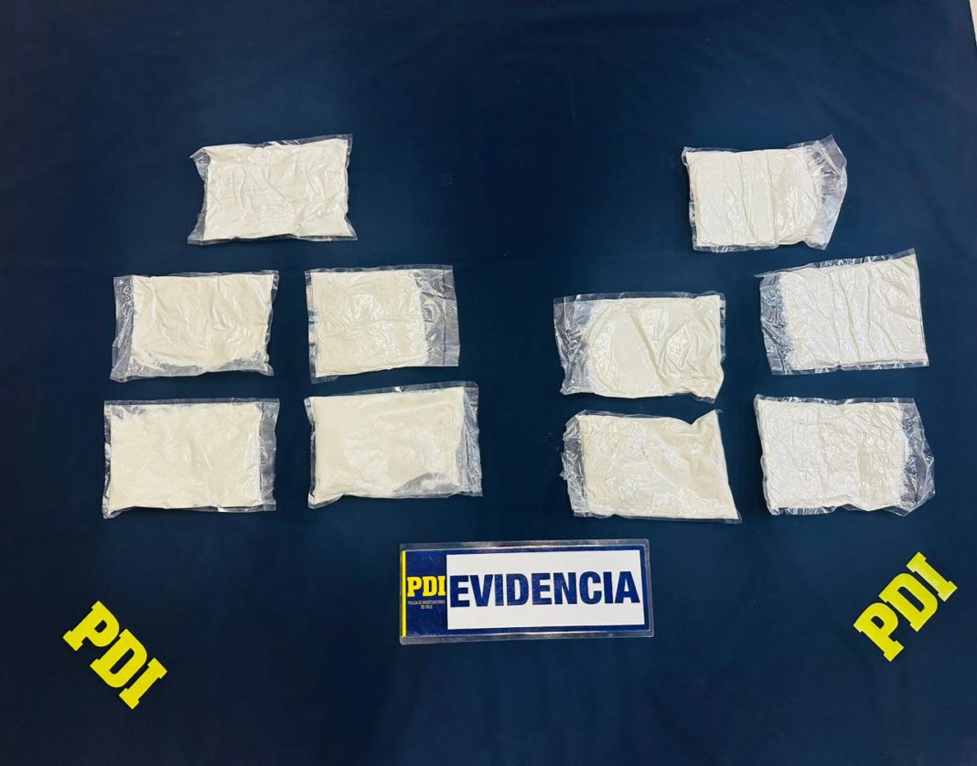 ¡Increíble! PDI Arica captura a dos extranjeros con más de 10 mil dosis de ketamina