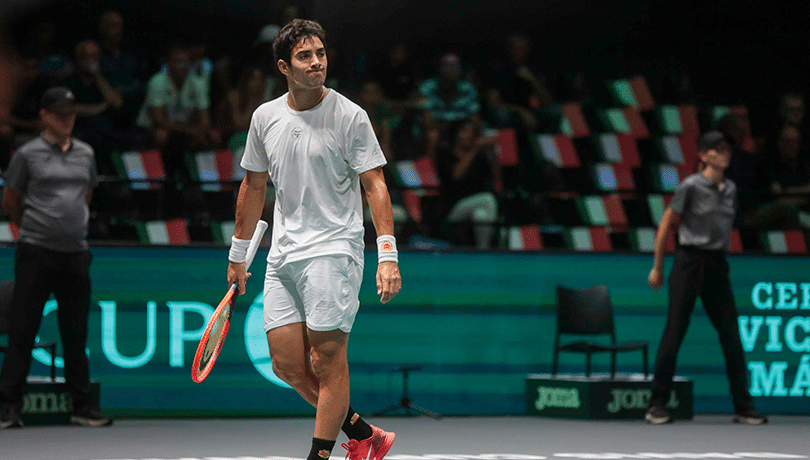 ¡Increíble derrota! Cristian Garin cae ante Matteo Arnaldi en la Copa Davis