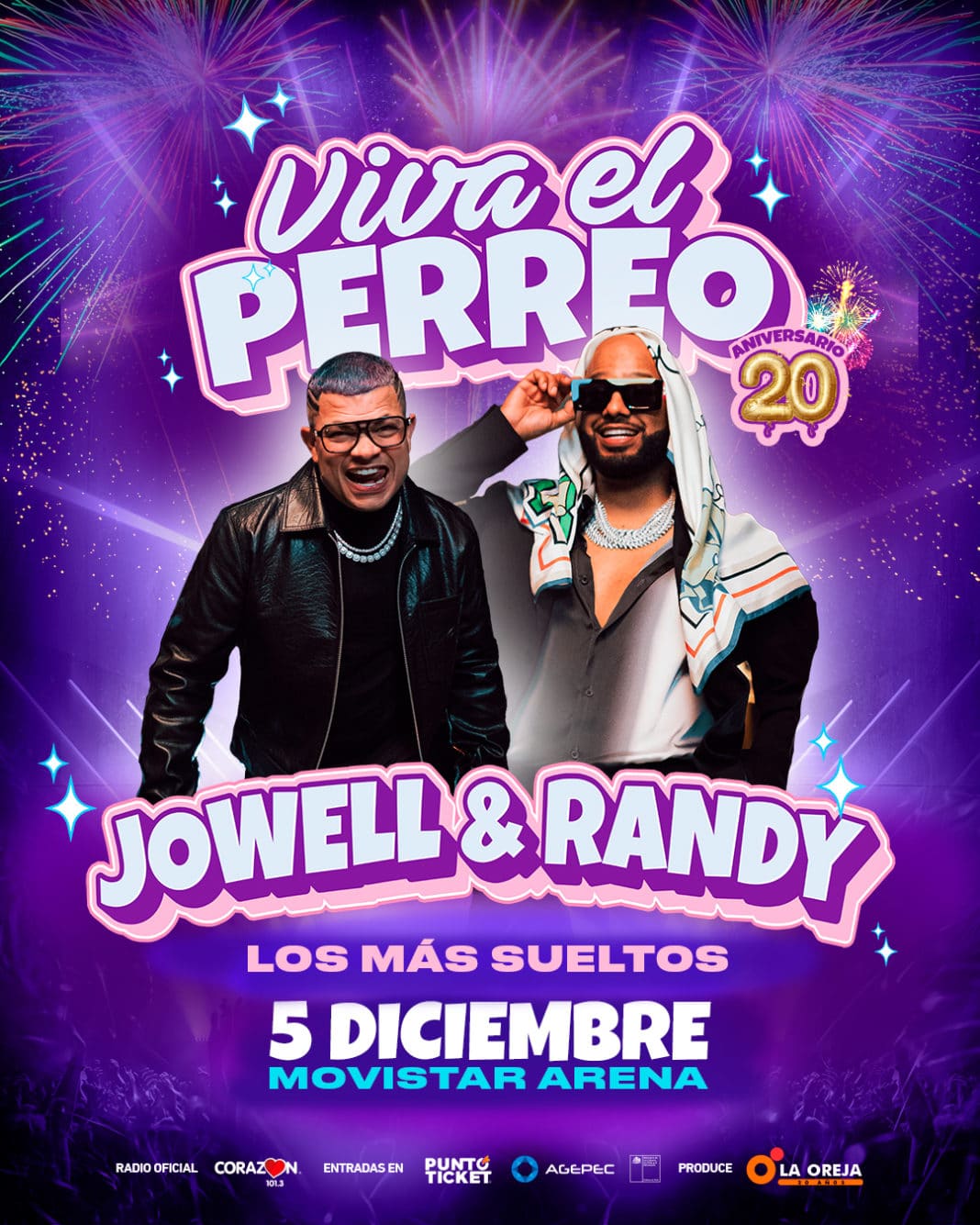 ¡Jowell & Randy llegan a Chile para un concierto imperdible!