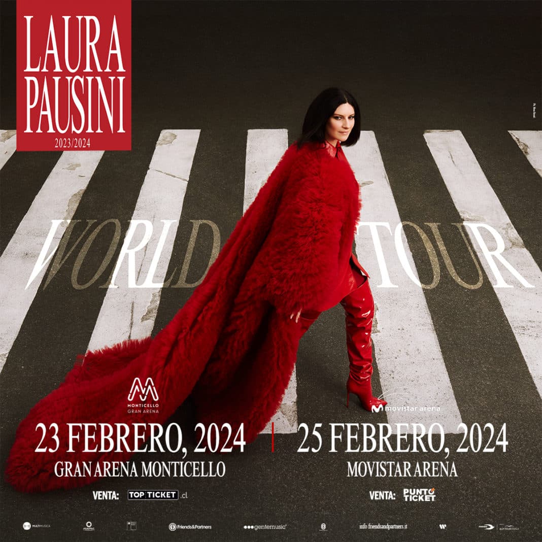 ¡Laura Pausini regresa a Chile con su increíble World Tour!