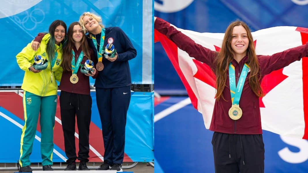 Increíble hazaña de Fay de Fazio: la joven de 13 años que conquistó el oro en skateboarding