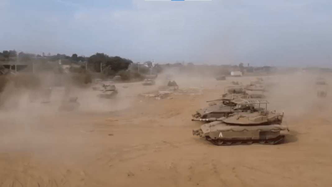 Israel intensifica su ofensiva terrestre en la Franja de Gaza