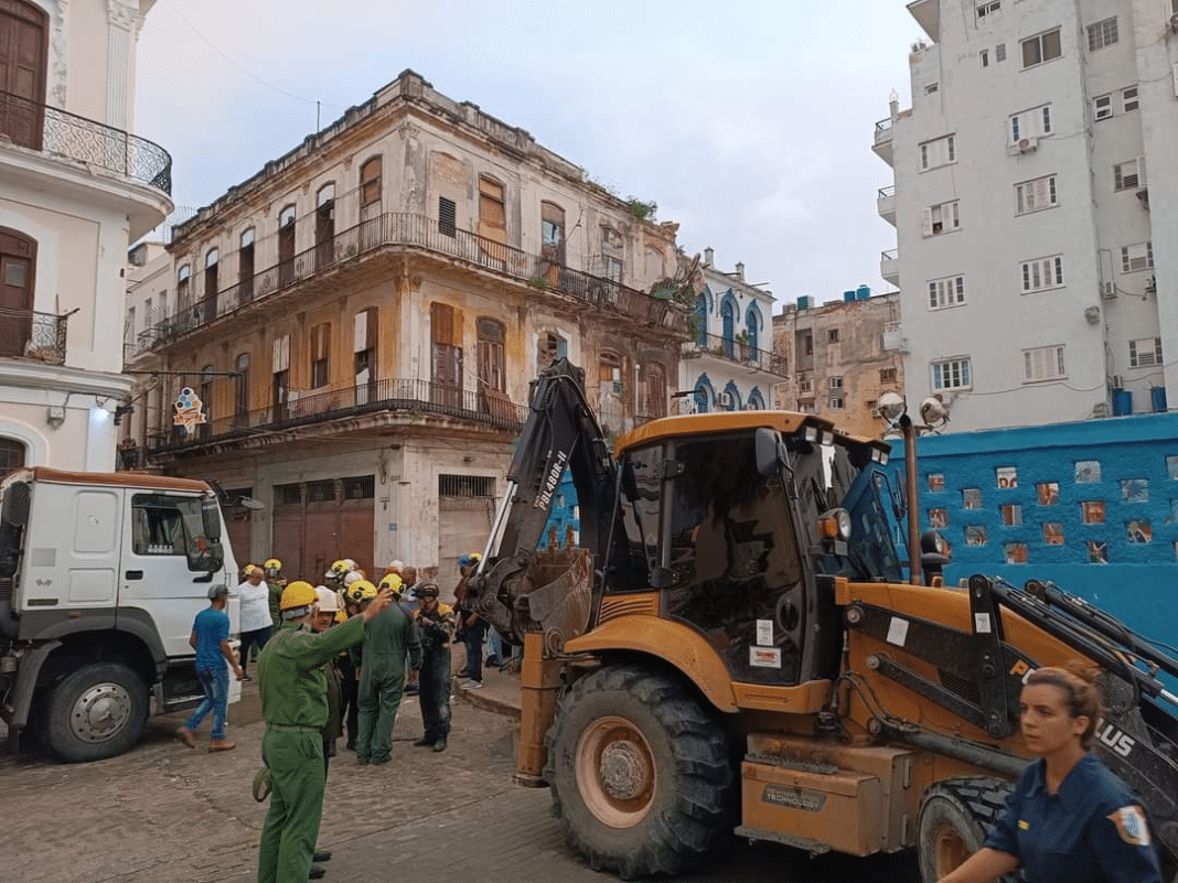 Tragedia en Cuba: Rescatistas pierden la vida en derrumbe de edificio