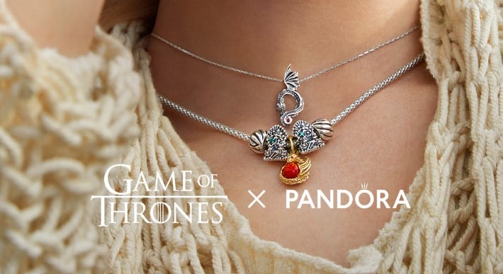 ¡Descubre la increíble colección de Pandora inspirada en Game of Thrones!