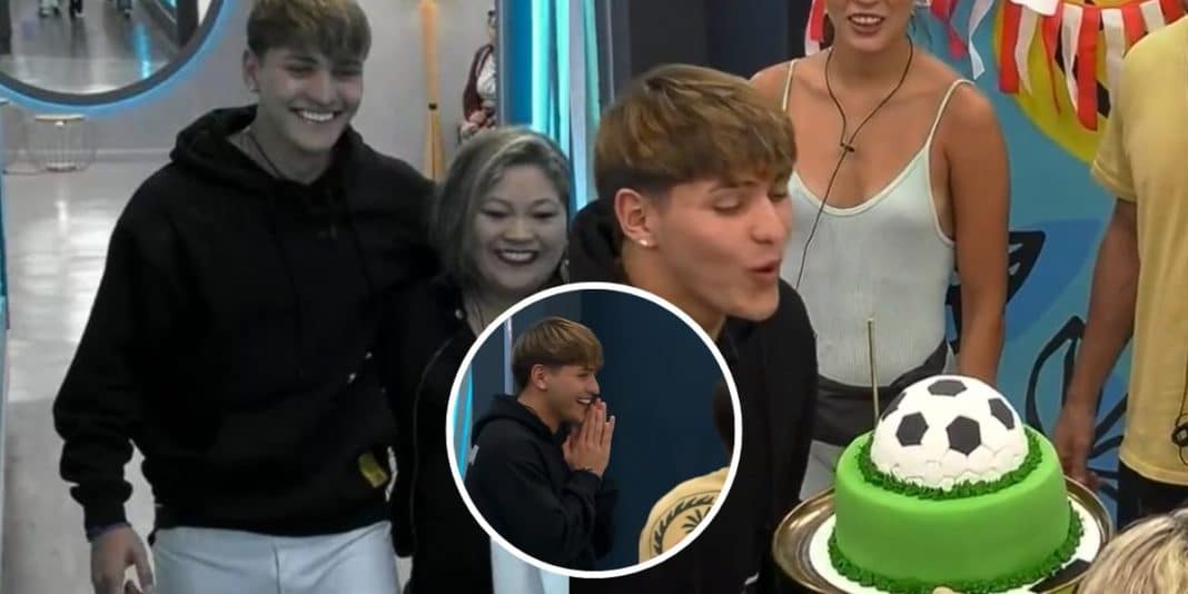 ¡Emotiva sorpresa! La madre de Hans llega a Gran Hermano para celebrar su cumpleaños