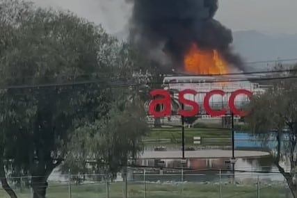 ¡Gran incendio en empresa Gasco en Maipú! Explosiones y evacuaciones en curso