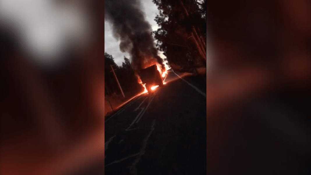 ¡Impactante ataque incendiario en La Araucanía! El Gobierno toma medidas drásticas