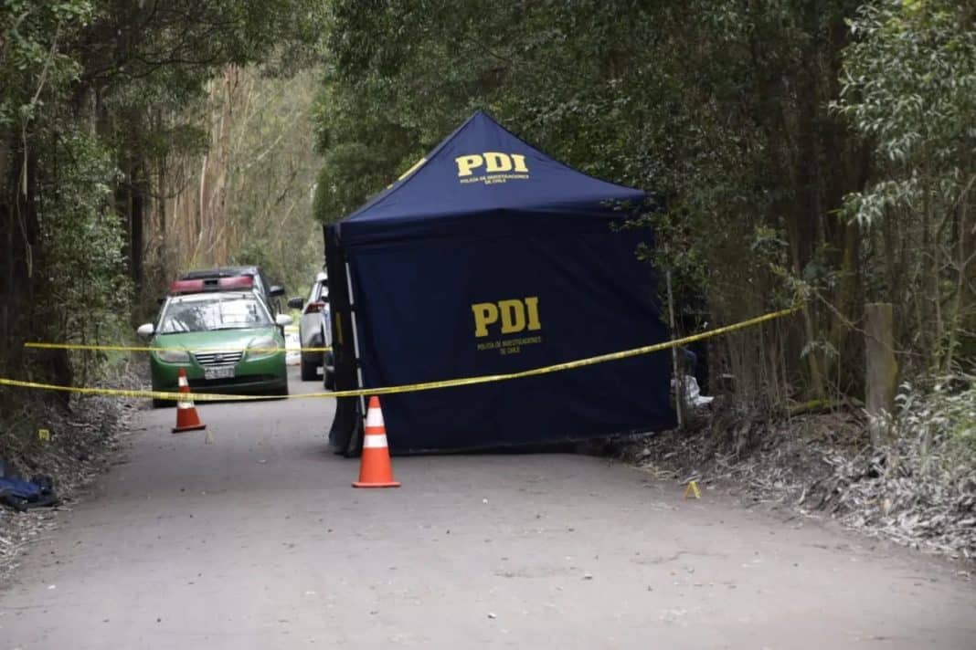 ¡Impactante hallazgo en Hualpén! Encuentran cadáver rodeado de casquillos de bala