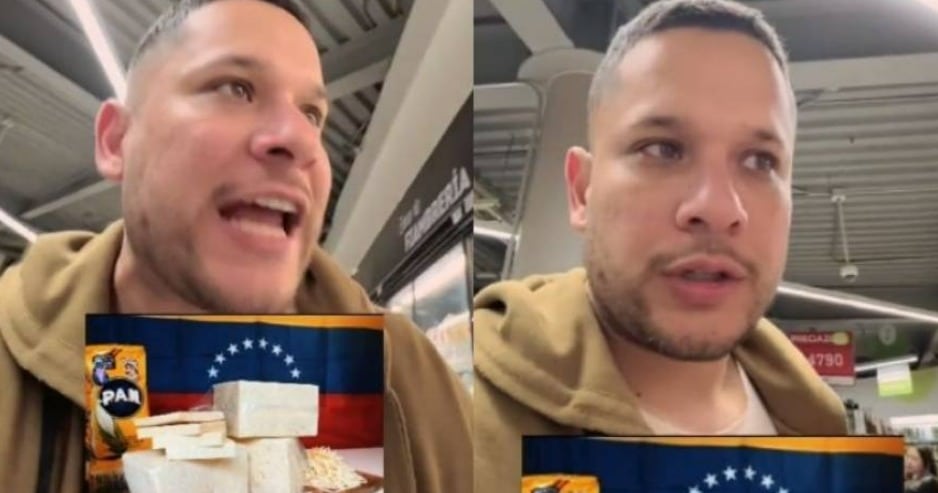 ¡Increíble! Venezolano en Chile se queja por falta de queso llanero en supermercado