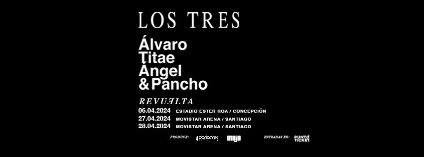 ¡Los Tres regresan con un concierto gratuito que no te puedes perder!