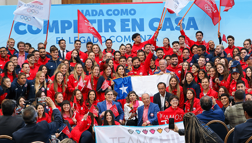 ¡Presidente Boric sorprende al Team Chile con un emotivo mensaje de apoyo para Santiago 2023!