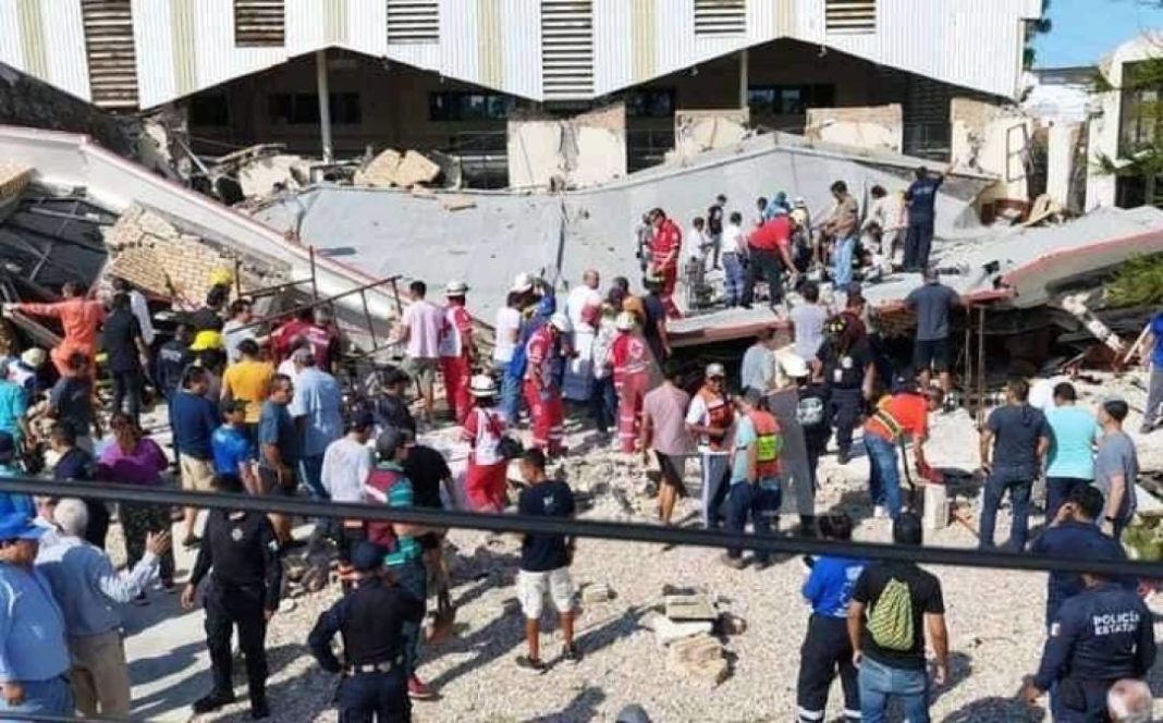 ¡Tragedia en México! Colapso del techo de una iglesia deja siete muertos