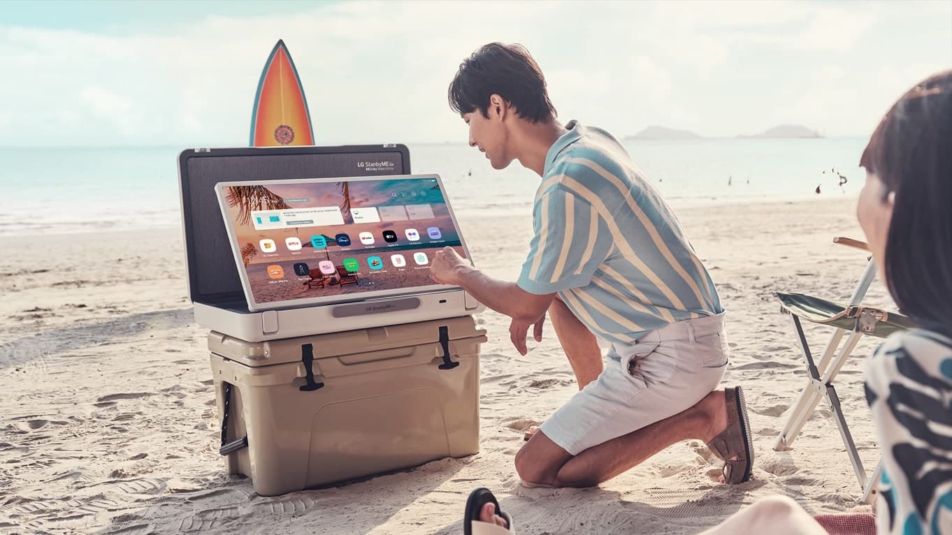 Comprar LG StanbyME GO Smart TV de 27 con maletín y batería