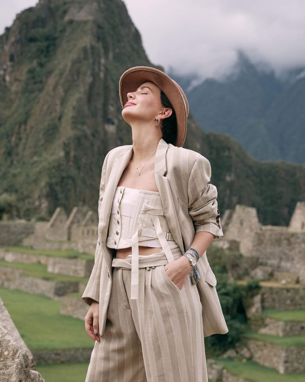 Aylén Milla revela su experiencia en el Machu Picchu: un sueño hecho realidad
