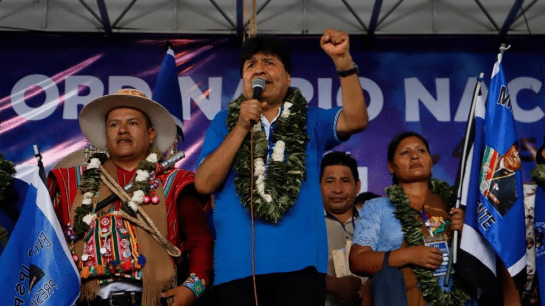 Evo Morales advierte sobre una posible victoria de la derecha en las próximas elecciones en Bolivia