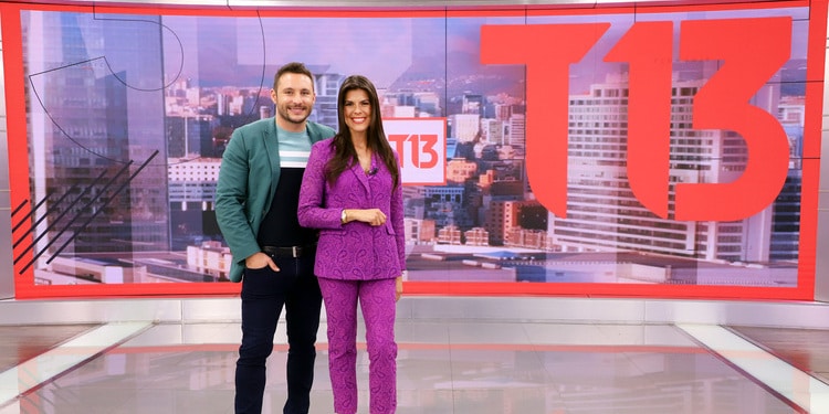 Francesco Gazzella debuta en la conducción de “Teletrece AM” junto a Natalia López: ¡Descubre cómo fue su primer día!