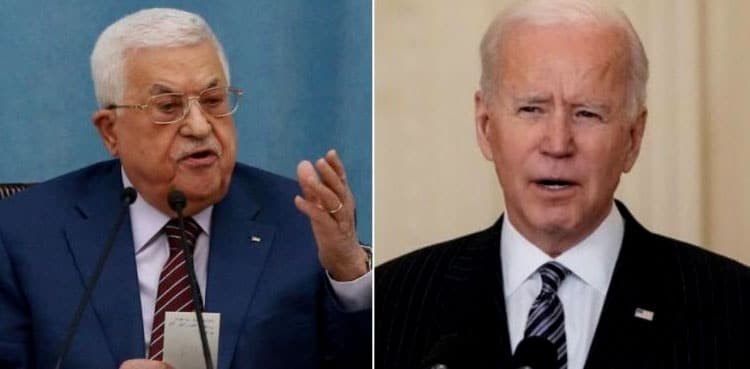 Presidente de Palestina insta a Biden a detener el genocidio israelí en Gaza