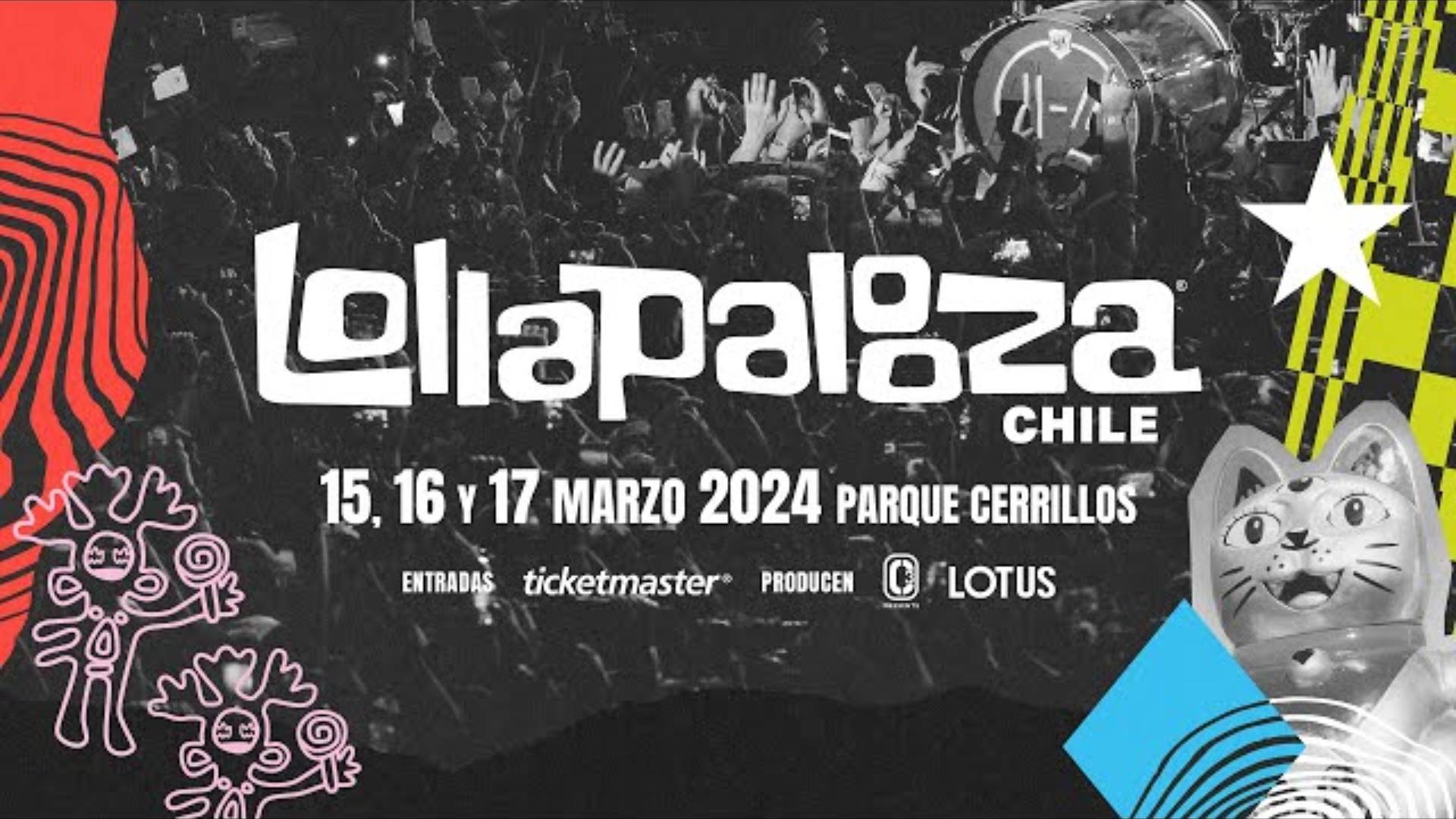 ¡Descubre el increíble line up de Lollapalooza Chile 2024!