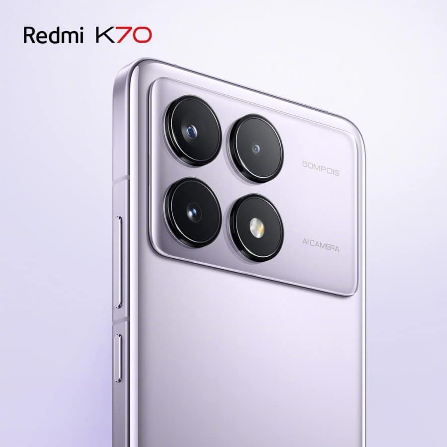 ¡Descubre los sorprendentes colores del nuevo Redmi K70 antes de su lanzamiento!