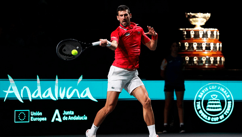 ¡Djokovic arrasa y lleva a Serbia a las semifinales de la Copa Davis!