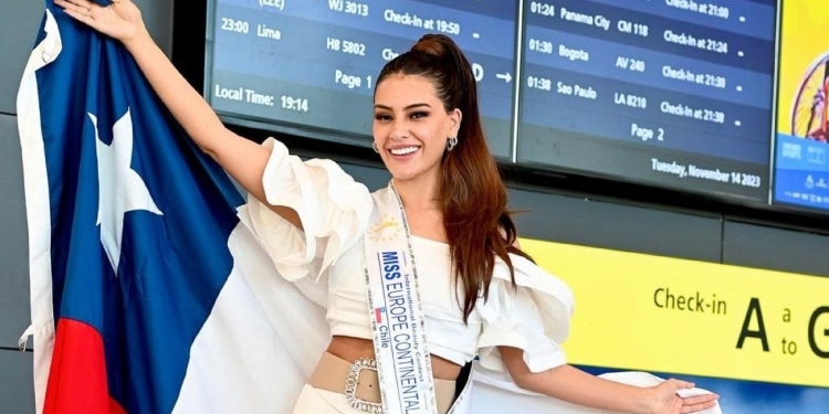 ¡Increíble! Chilena Camila Santander se corona como Miss Europe Continental 2024