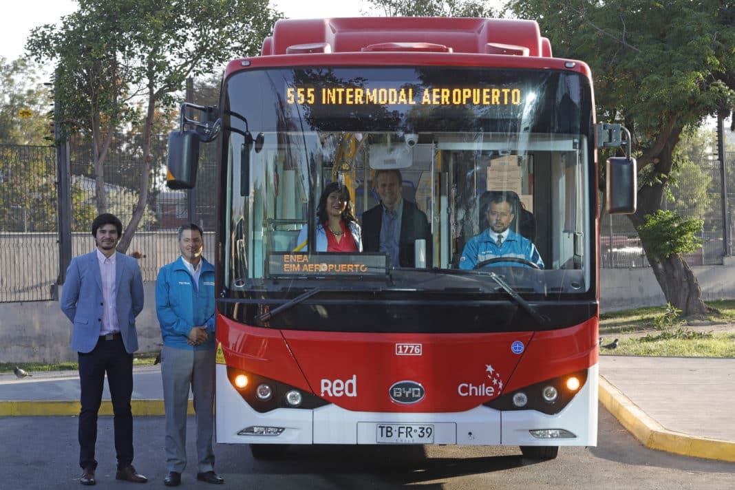 ¡Increíble! El recorrido 555 será el primero en tener una flota de buses 100% eléctrica