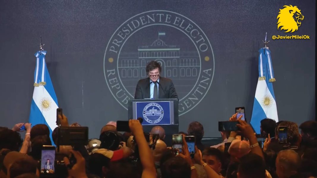 ¡Increíble! Javier Milei se convierte en el presidente electo de Argentina y promete el fin de la decadencia