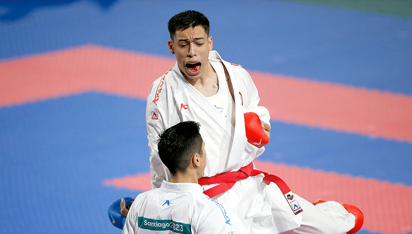 ¡Increíble final! Tomás Freire pierde la medalla de oro en karate