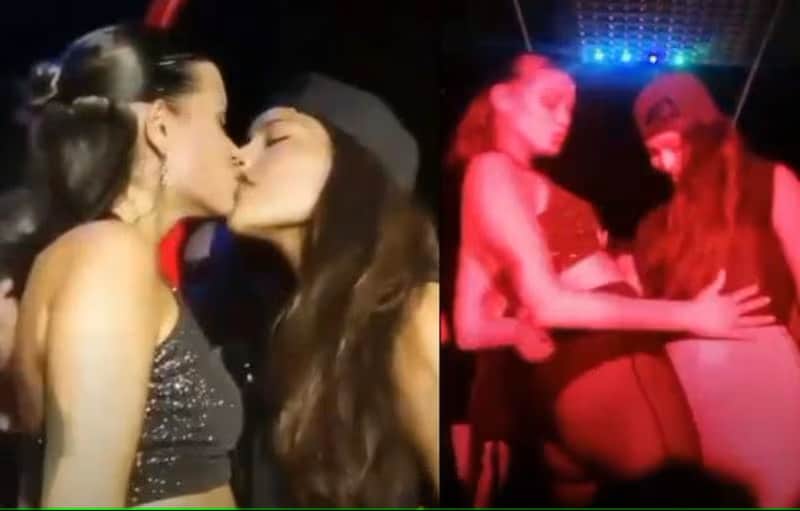 Constanza Capelli y Viviana Acevedo sorprendieron con osado show discotequero